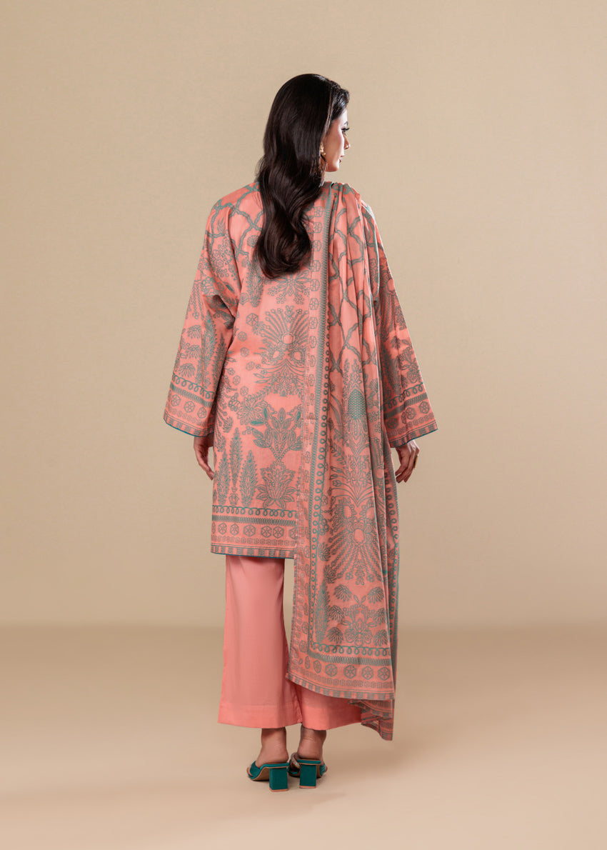 Peach-Jacquard-3 Piece (WP3PSBS26B2M28)