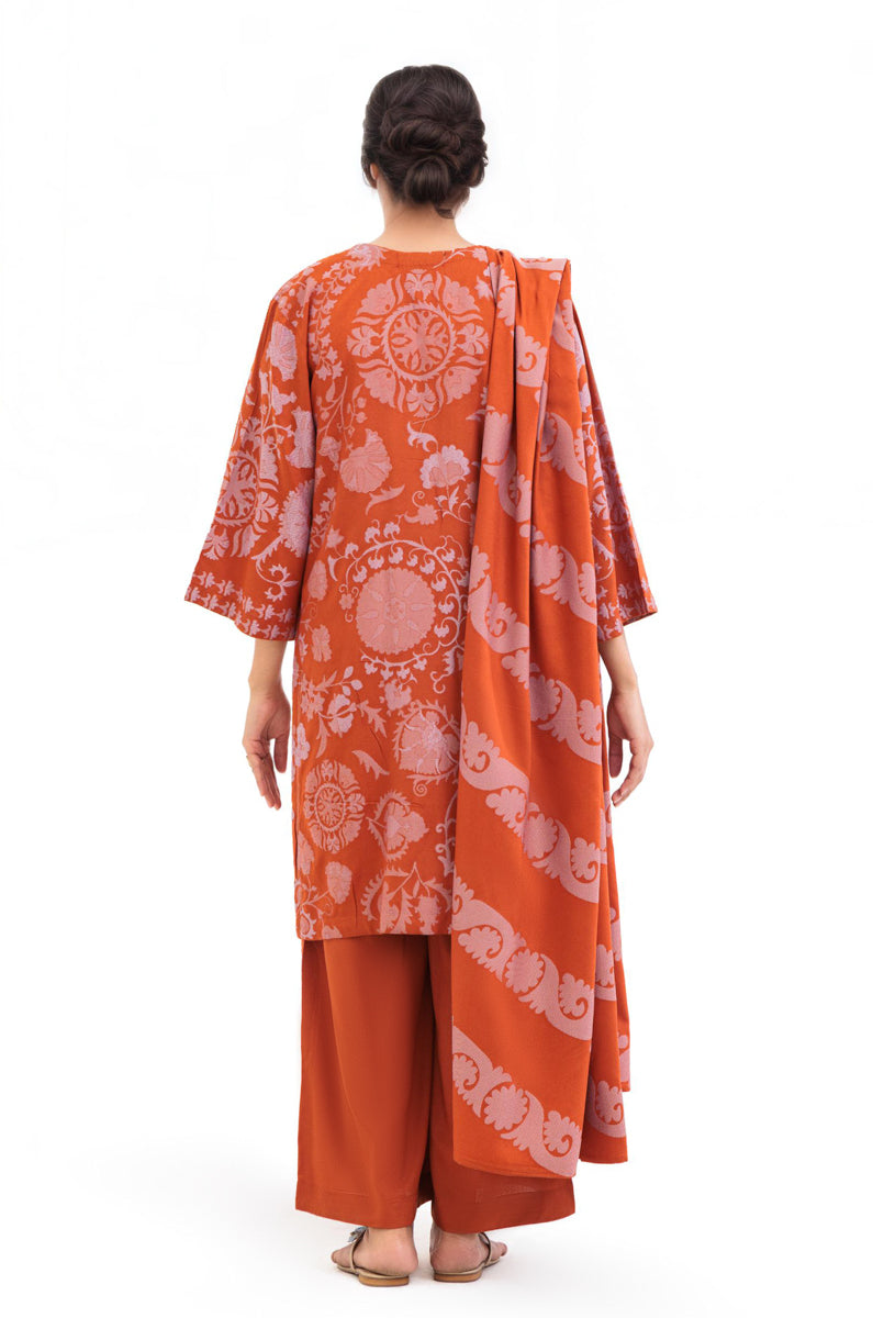 Rust-Jacquard-3 Piece (WP3PSBW25B10N50)