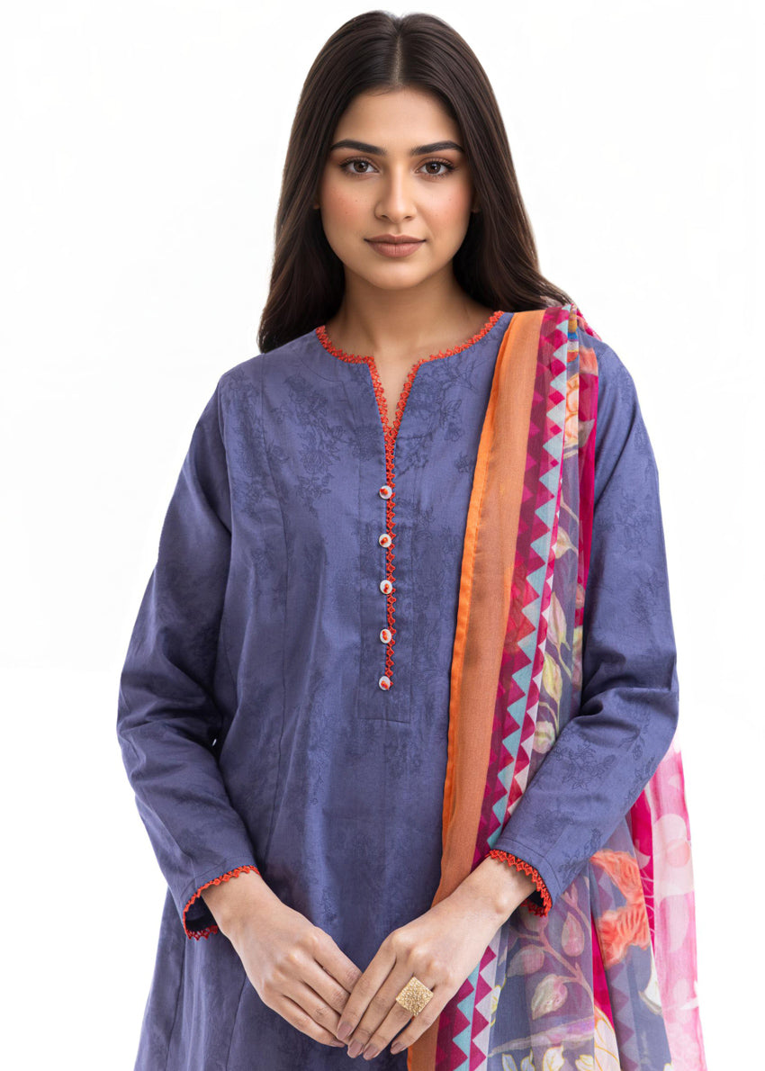 D-Blue-Jacquard-3 Piece (WP3PSBW25HR9O17)