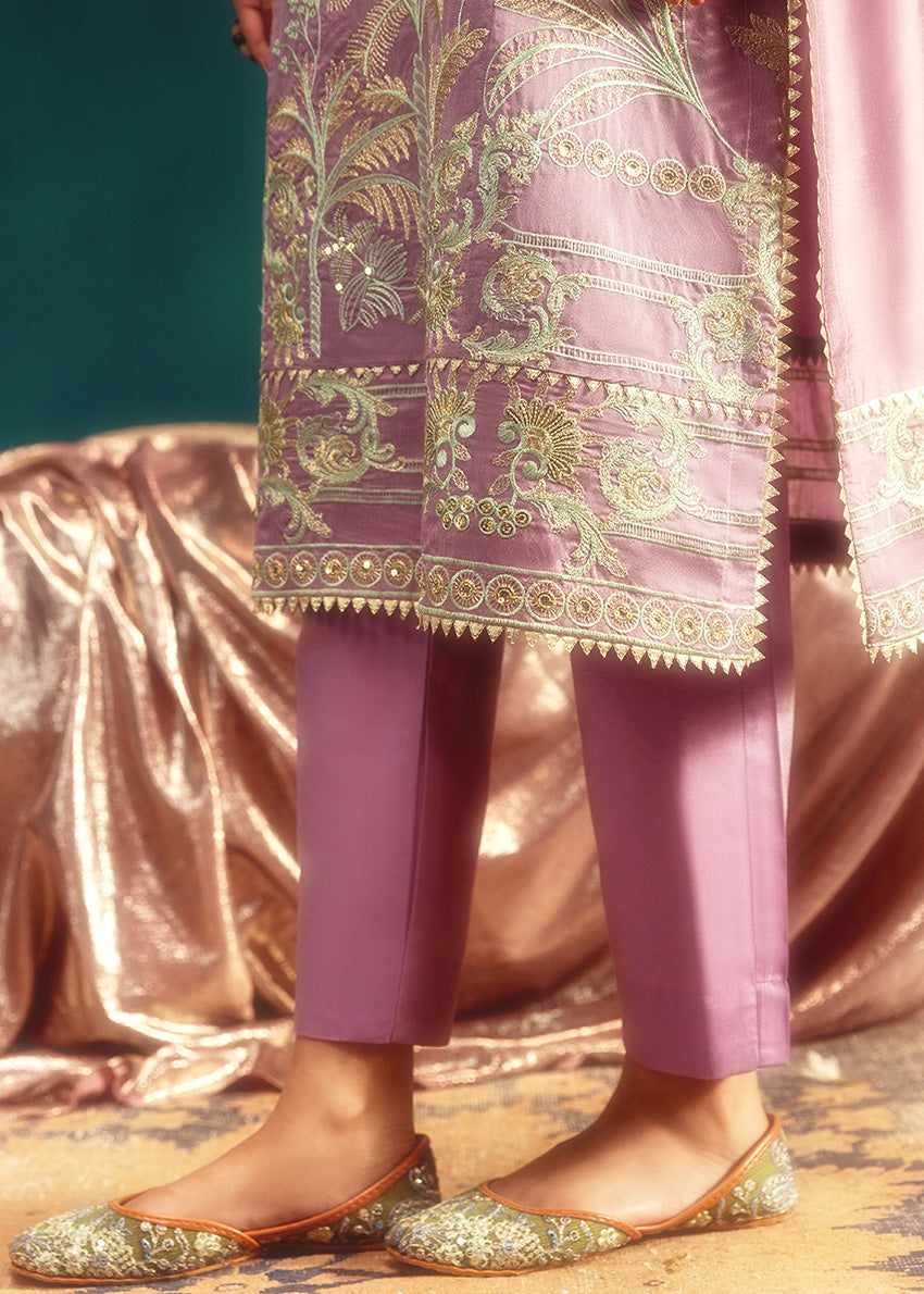 Lilac-Cotton-Silk-3 Piece (WP3PSFW25F10N4)