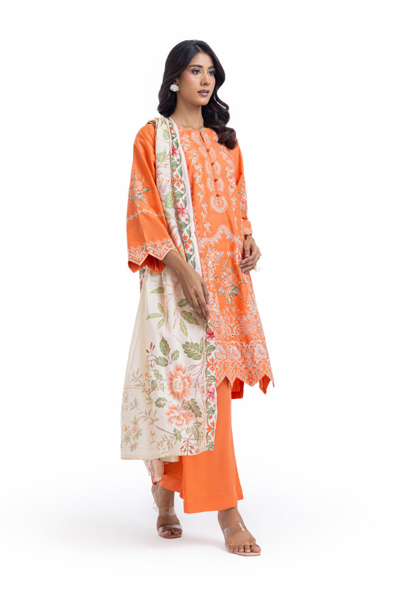 Orange-Jacquard-3 Piece (WP3PSSW25S9O12)