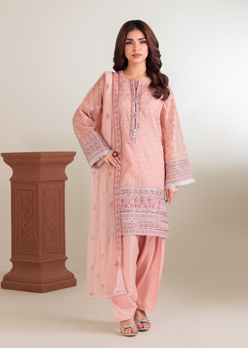 Pink-Jacquard-3 Piece (WPS25FE3012)