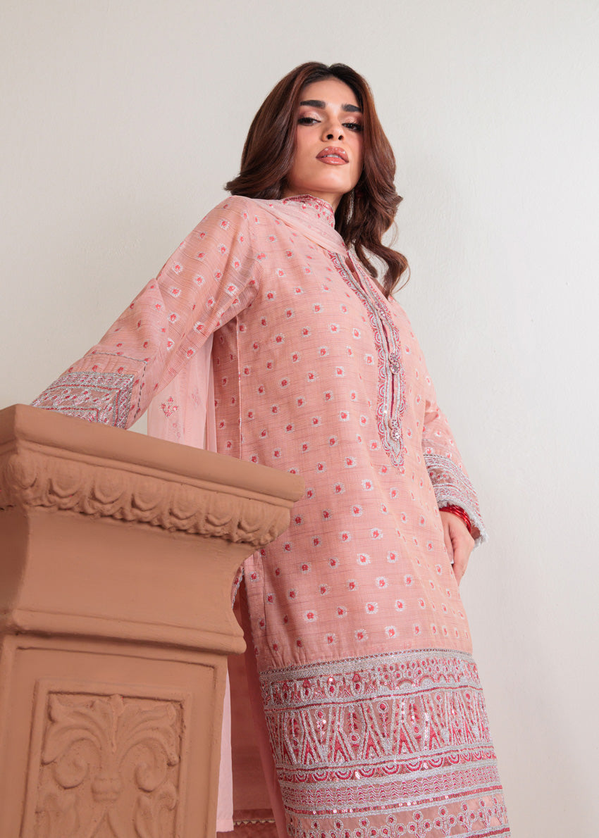 Pink-Jacquard-3 Piece (WPS25FE3012)