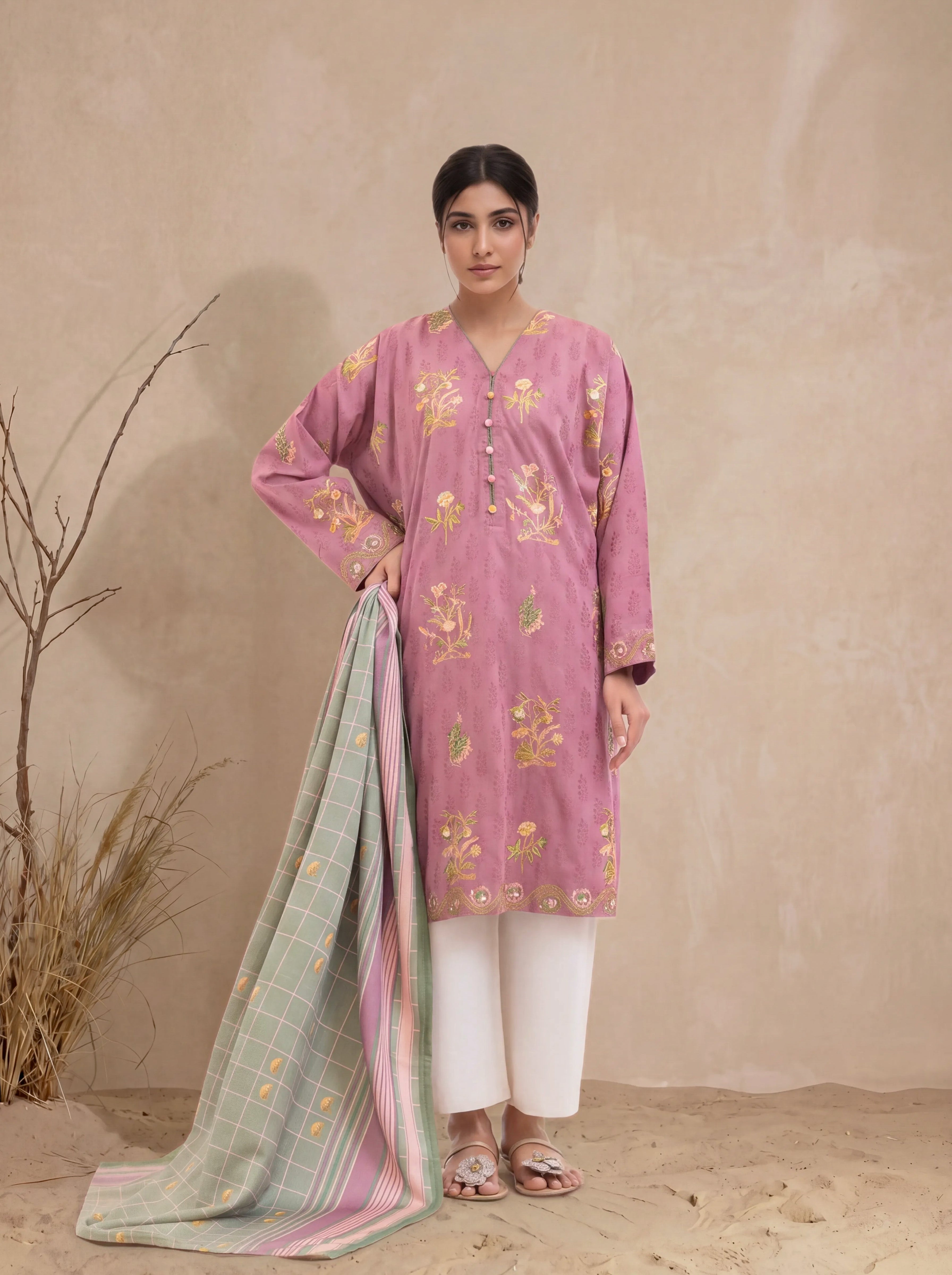 Mauve-Jacquard-2 Piece (WPSDSSW25S10N8)