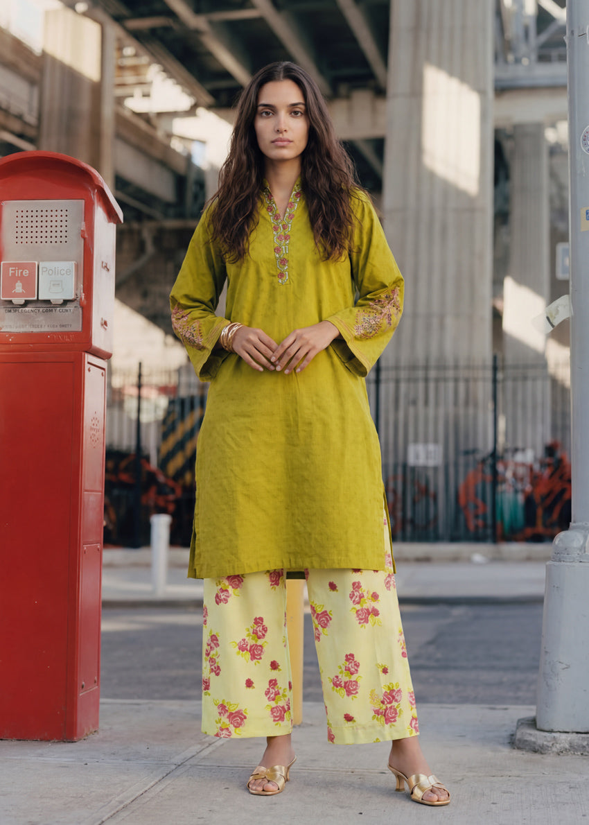 Green-Dobby-2 Piece (WPSTSBW25B11D31)