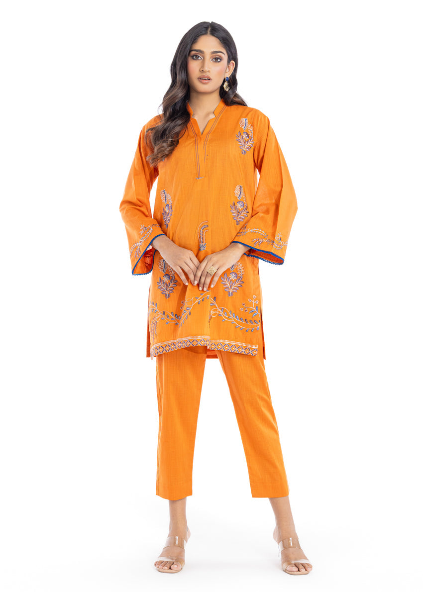 Orange-Slub-2 Piece (WPSTSBW25B9O41)