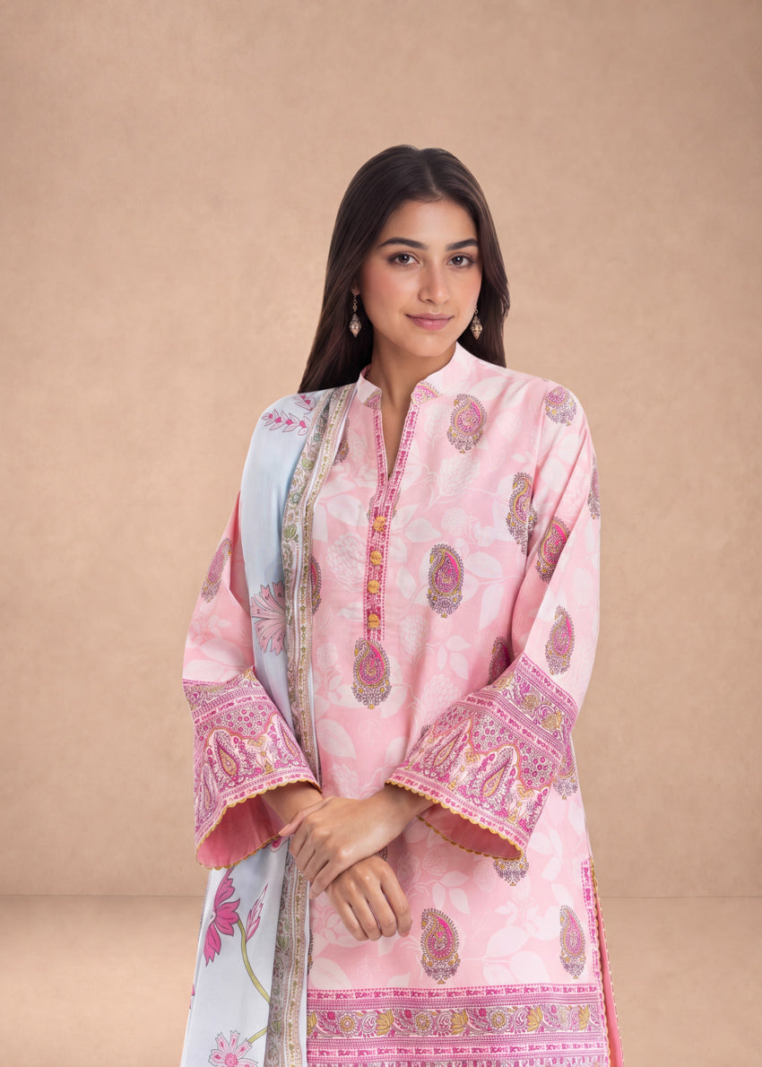 Blush Paisley - 3 Pc (WU3PPBS26LI1F16)