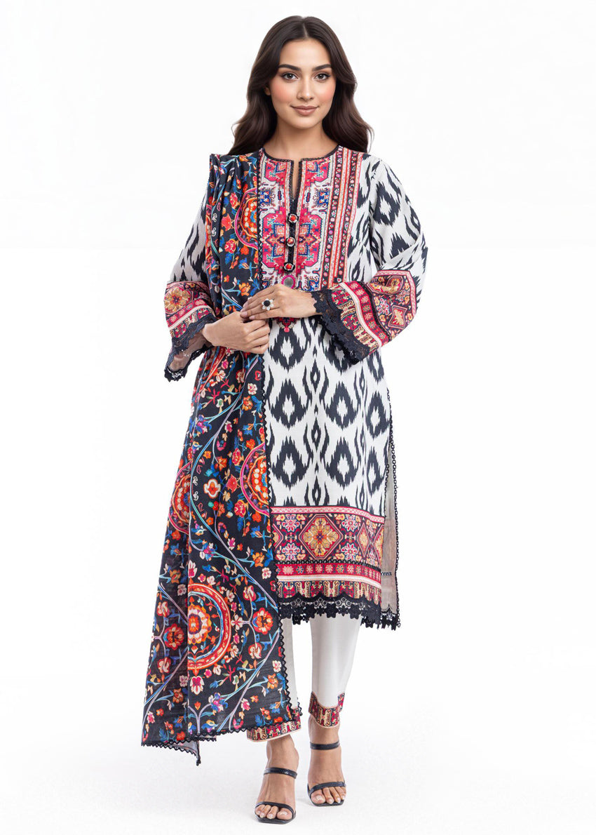 Gul Bahar - 3 Pc (WU3PPBS26LI2M77)