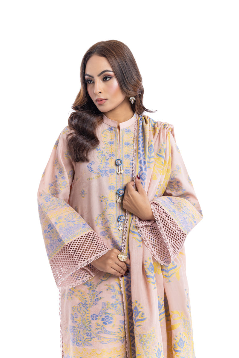 Pink-Jacquard-3 Piece (WU3PSBS26K1F11)