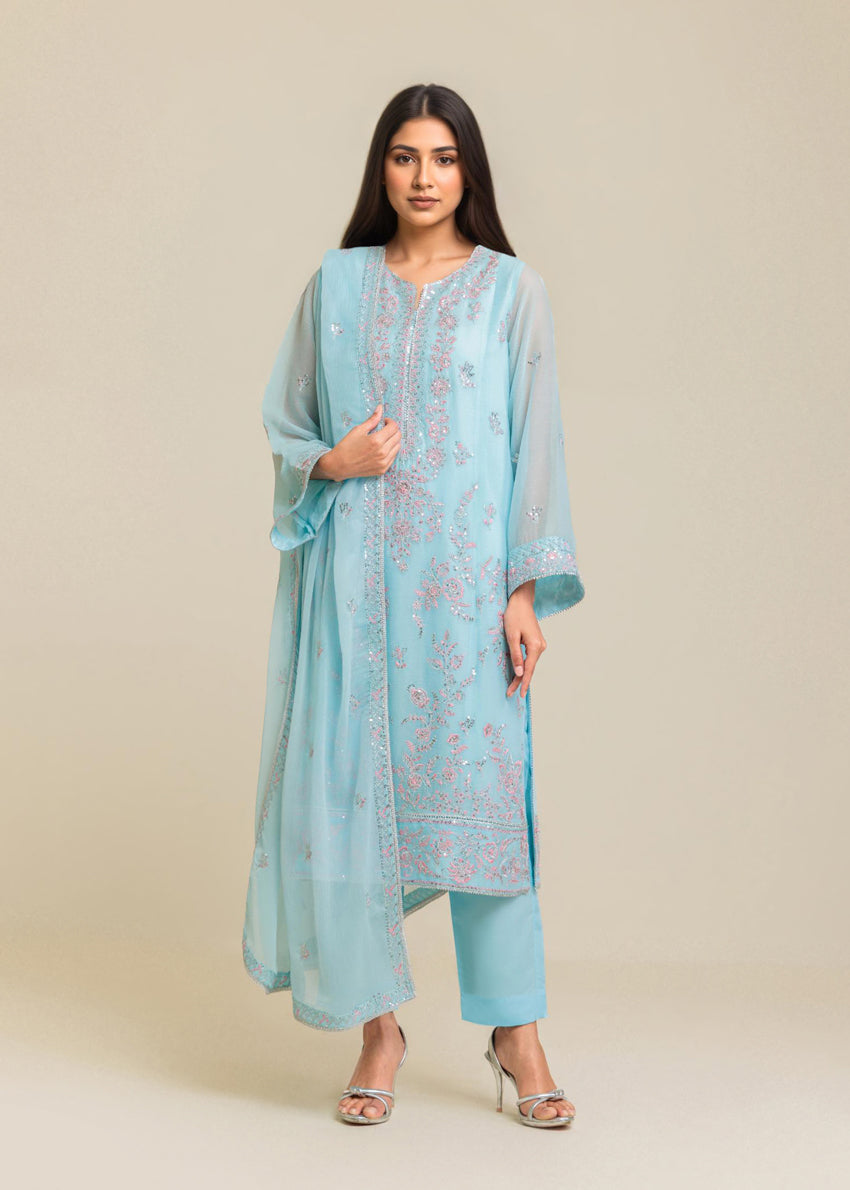 L-Blue-Chiffon-3 Piece (WU3PSLS25AF15P)