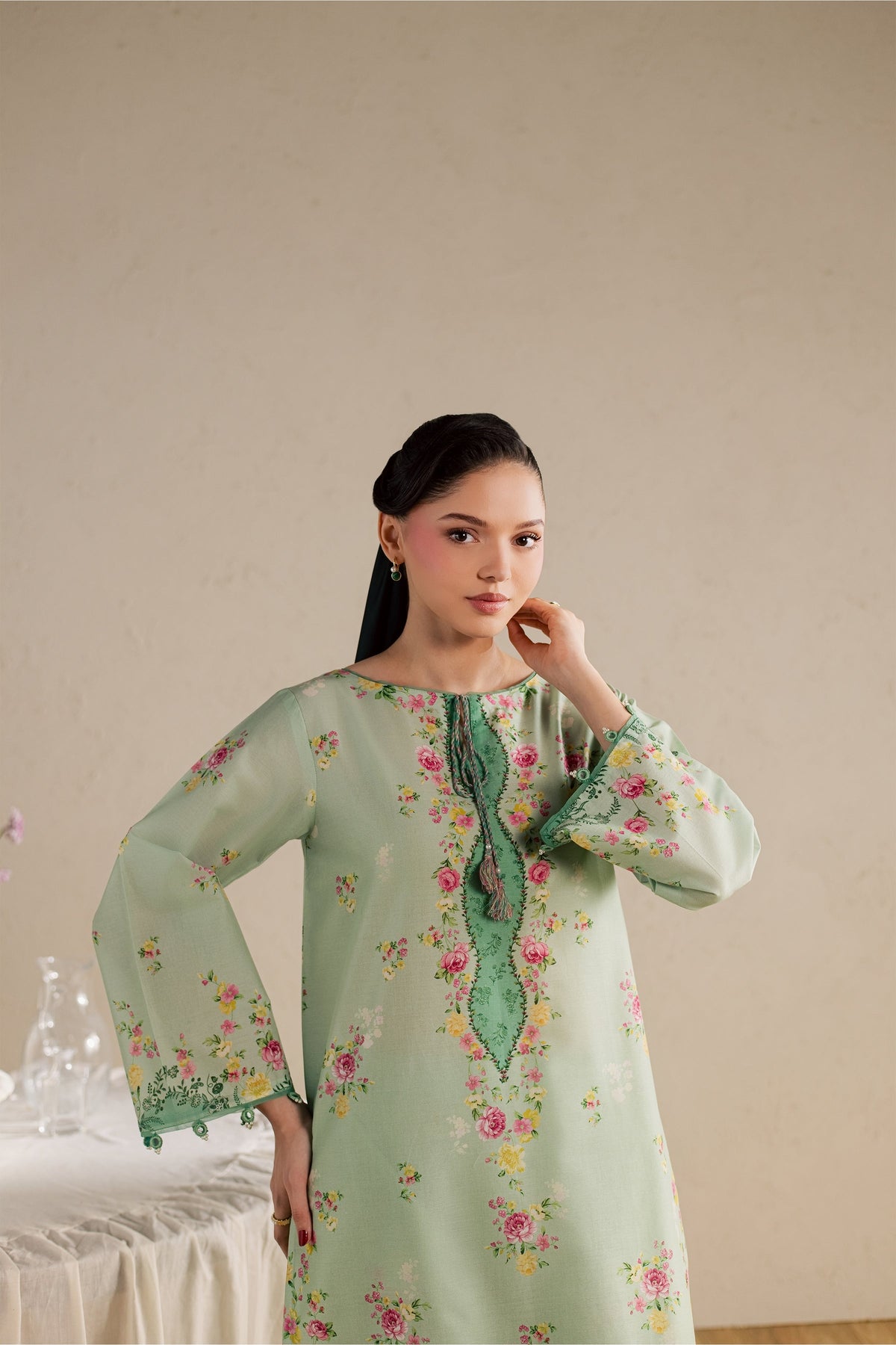 Wally 2Pc - Printed Lawn Dress
