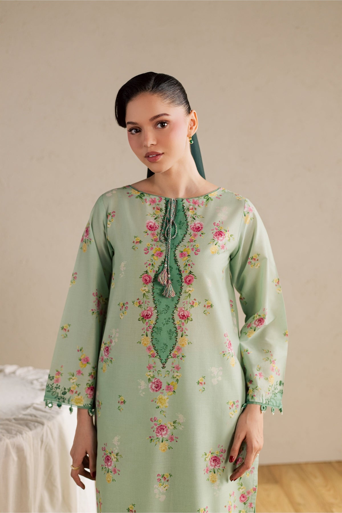 Wally 2Pc - Printed Lawn Dress
