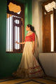 Scarlet And Creme Peshwas