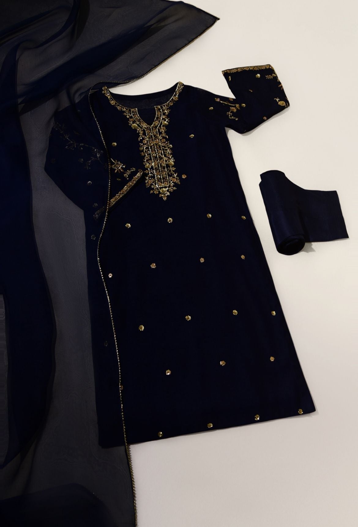Navy Blue Gold
