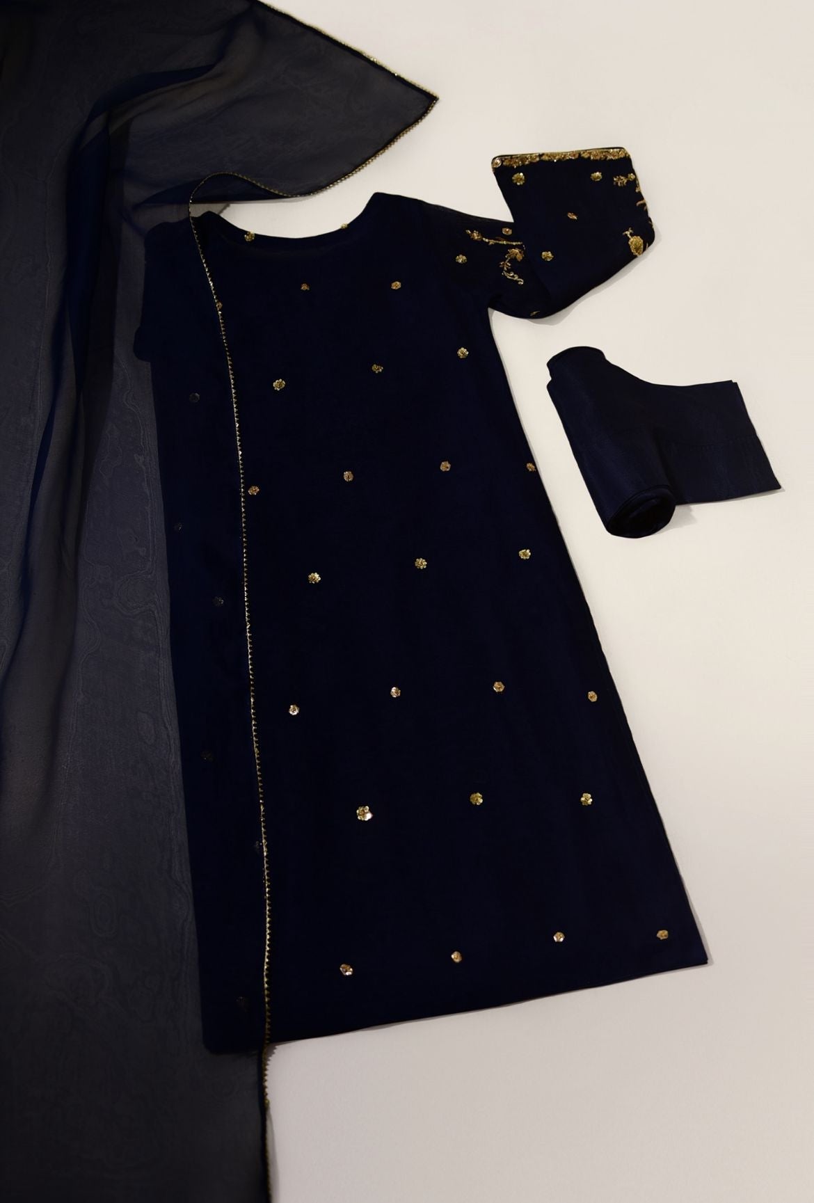 Navy Blue Gold
