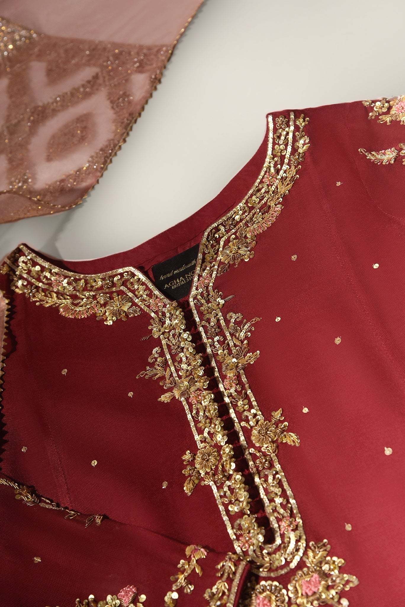 Maroon Formal Heavy