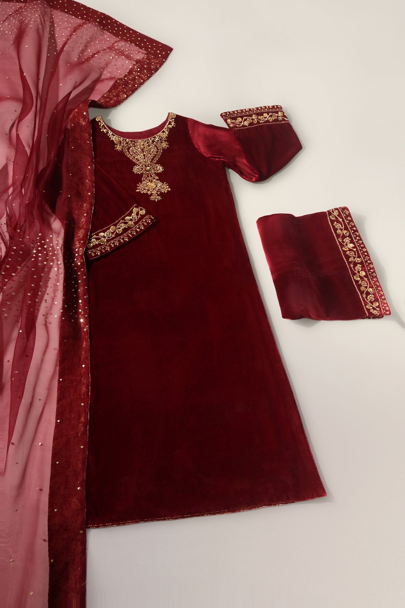 Maroon Velvet