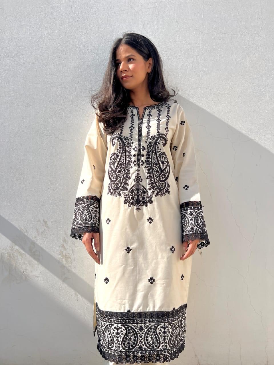 Off White Kurta