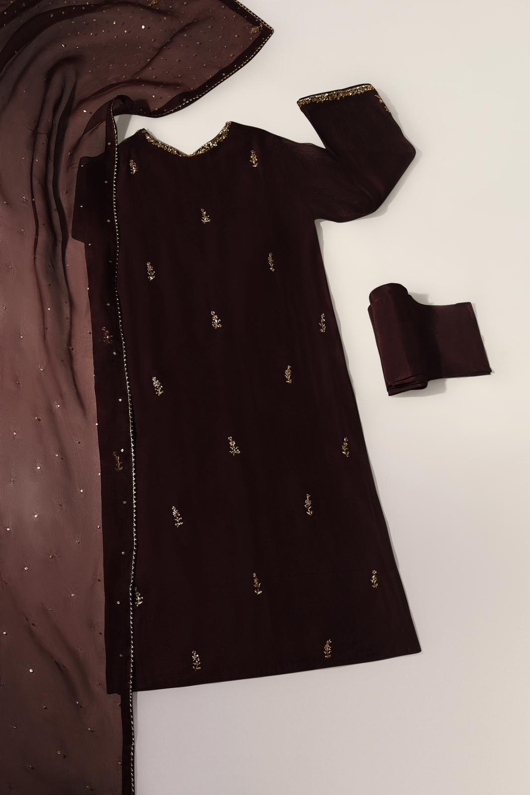 Brown Cotton Net