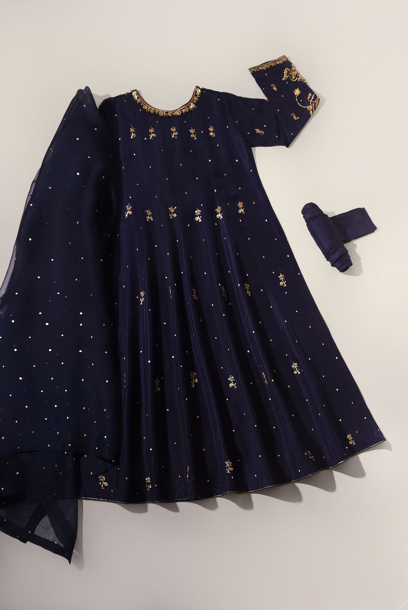 Navy Blue Kalidaar