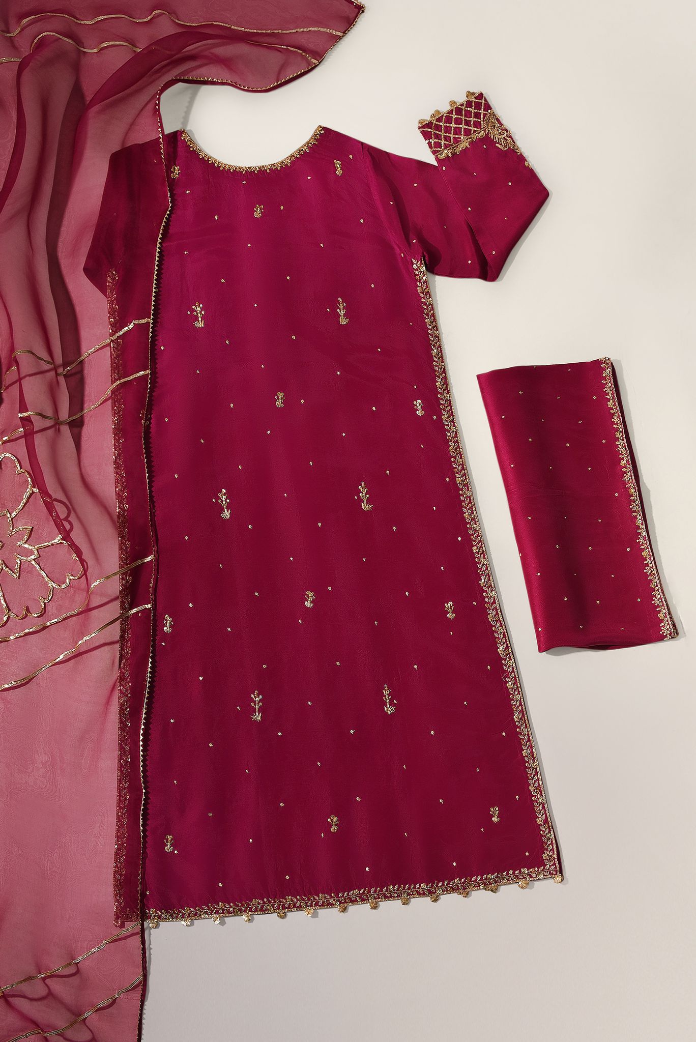 Rozana Magenta / Rust / Mustard
