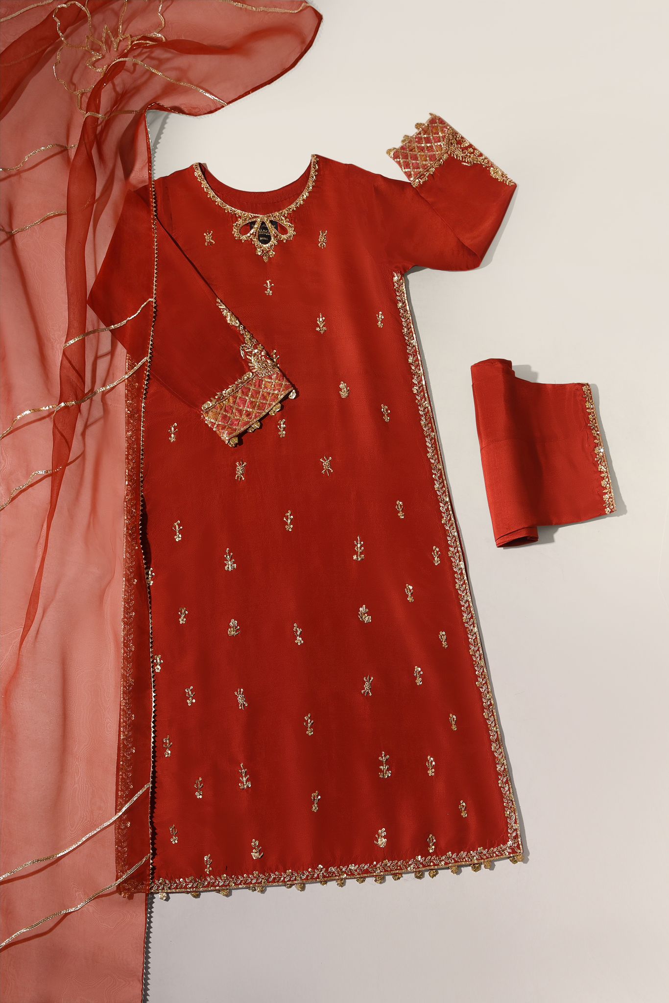 Rozana Magenta / Rust / Mustard