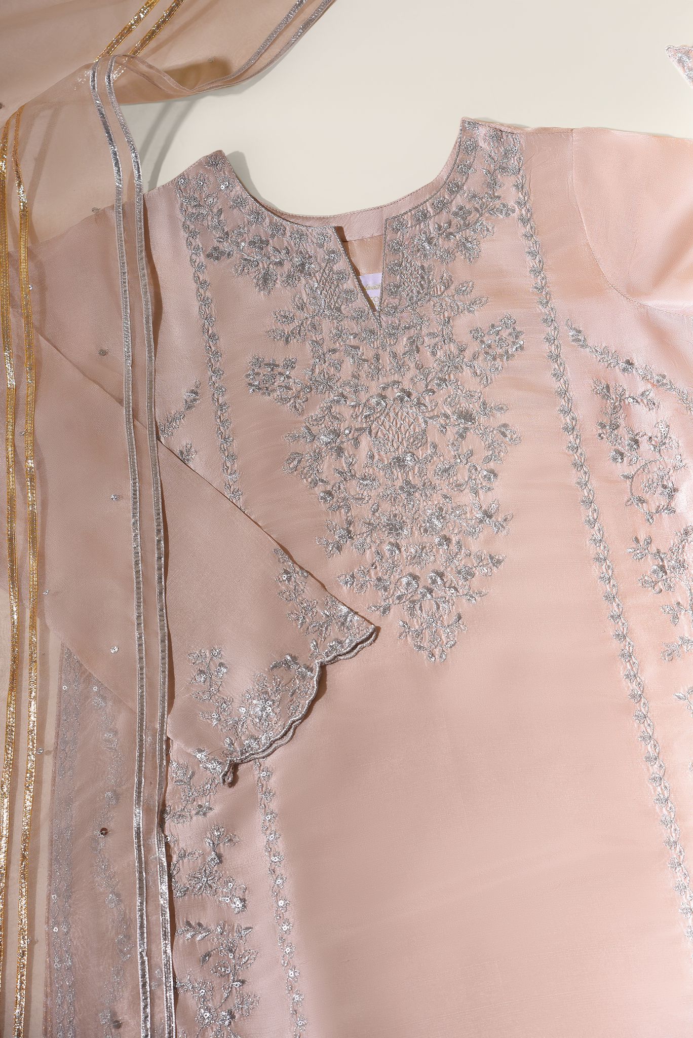 Taupe Silk