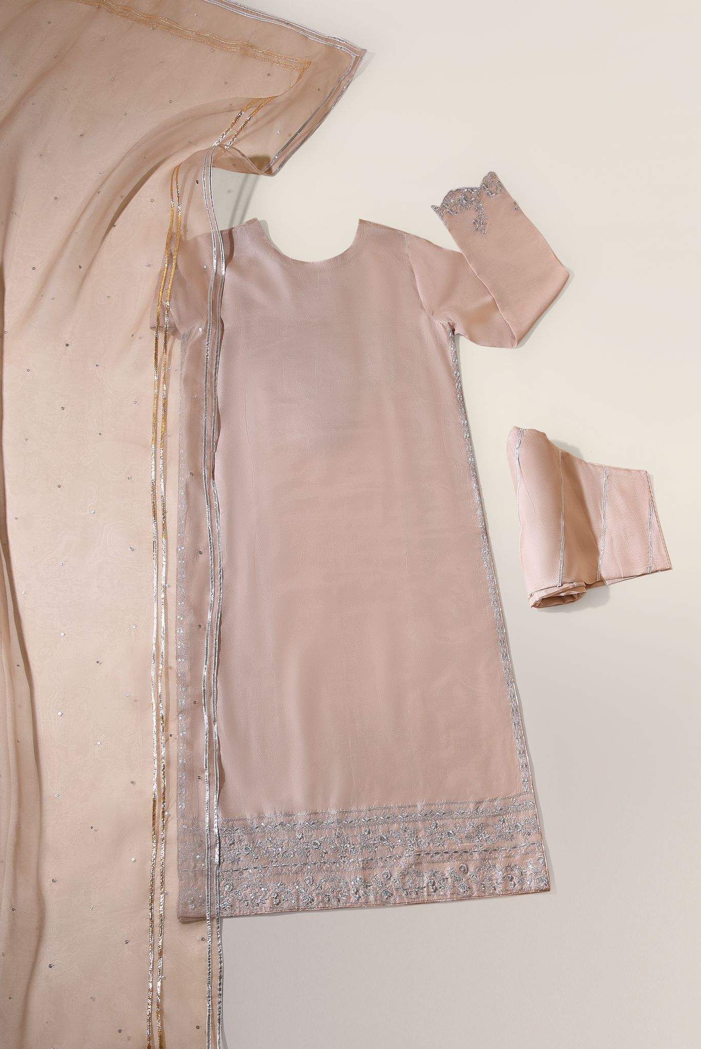 Taupe Silk