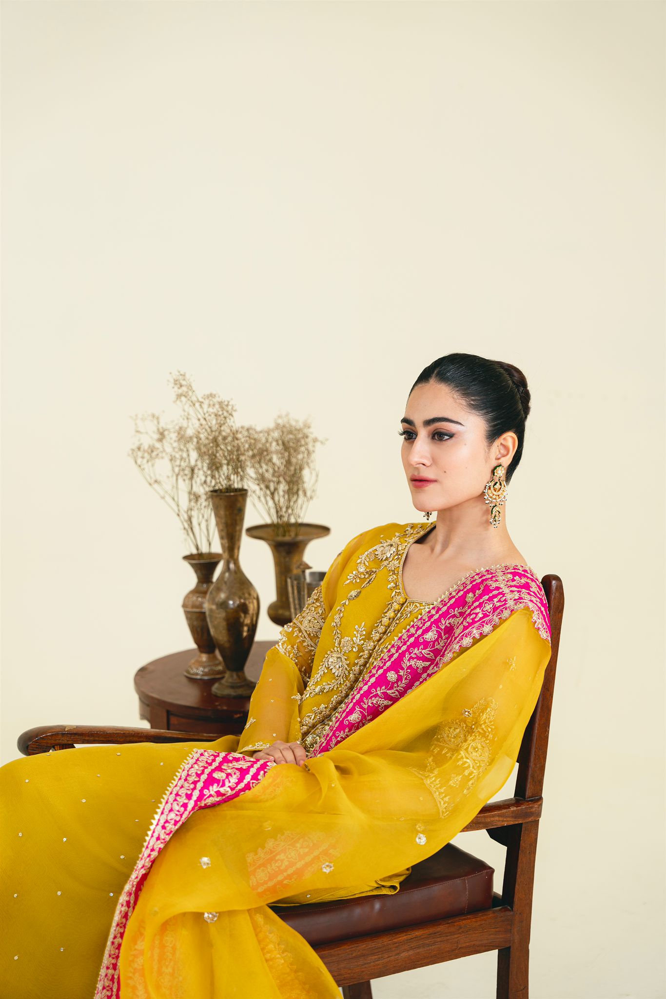 Elaila Mustard yellow