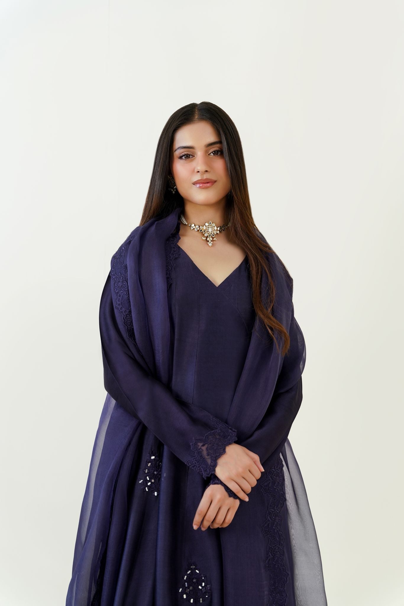 Dark Navy Angrakha