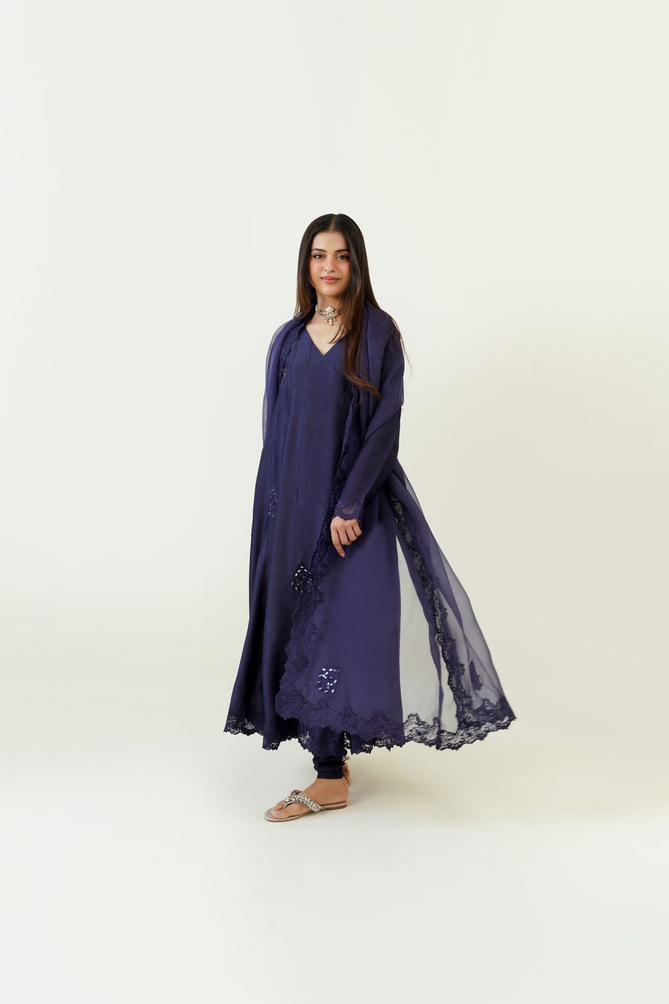 Dark Navy Angrakha