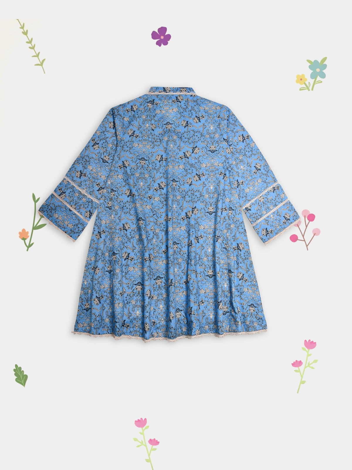 (Teens) 2 Piece - Digital Printed Lawn Suit TN00003