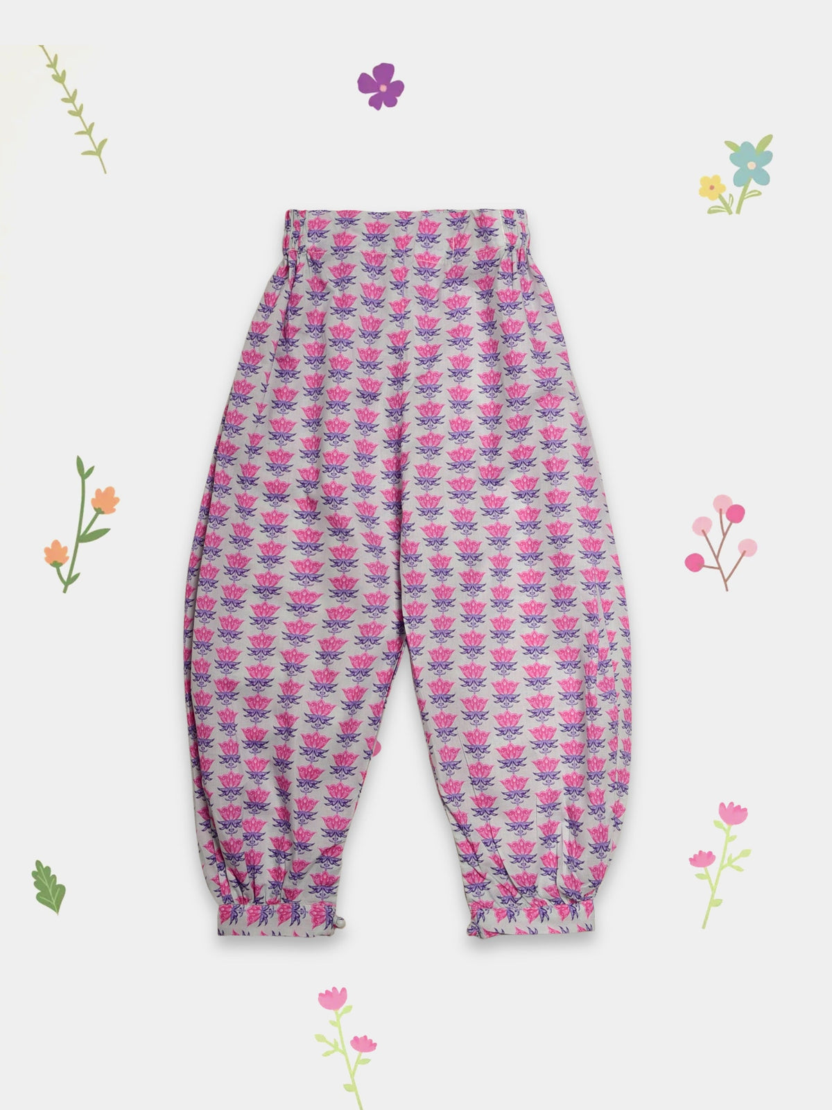(Kids) - 2 Piece Digital Printed Lawn Suit FKD-037