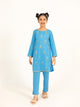 (Kids) 2 Piece - Embroidered Lawn Suit Fkd-090