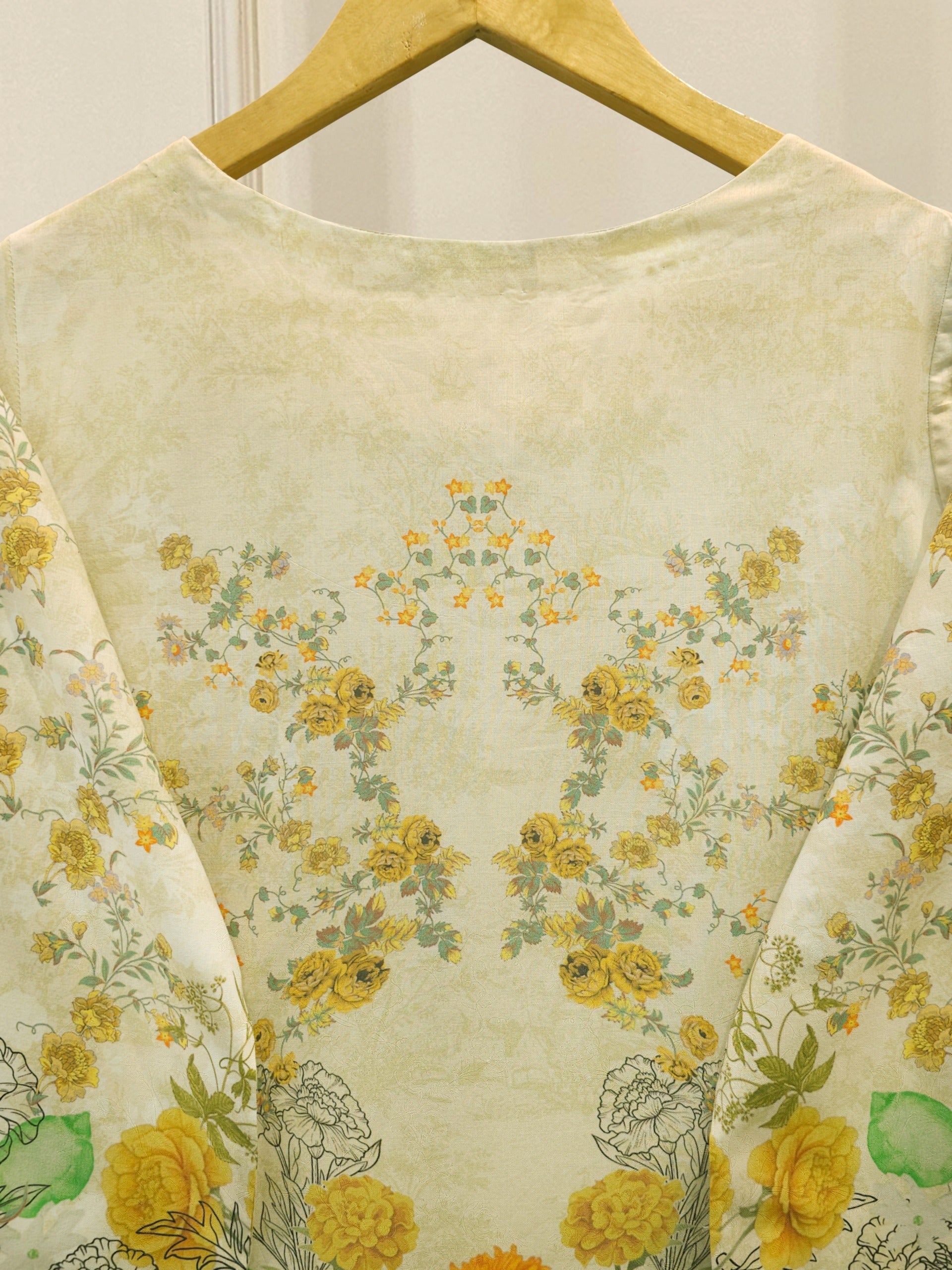 3 Piece - Digital Printed Embroidered Cambric Suit S112987