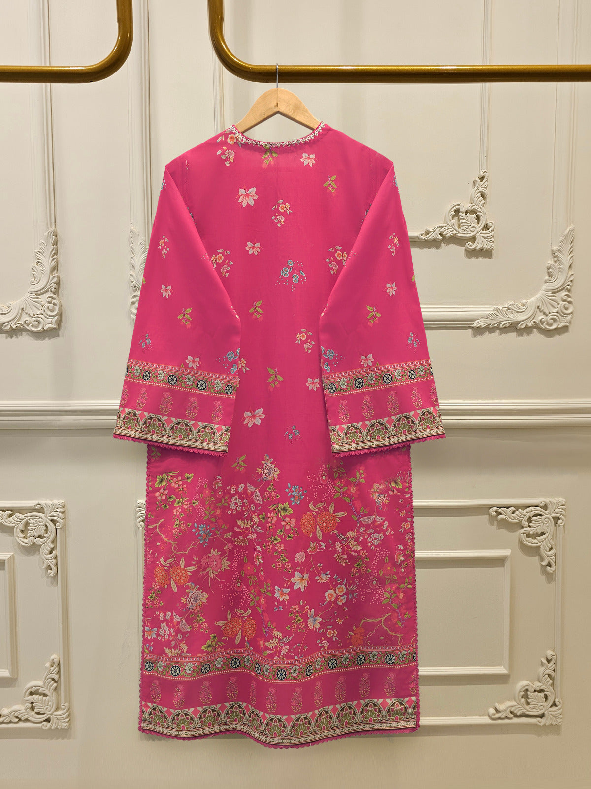 3 Piece - Digital Printed Embroidered Cambric Suit S113357