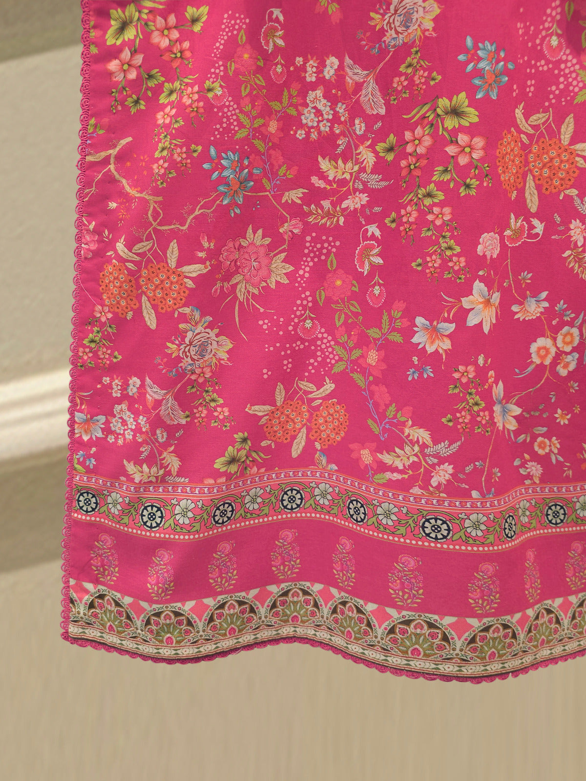 3 Piece - Digital Printed Embroidered Cambric Suit S113357