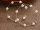 Diamante By Soeurs Pearl Hoops