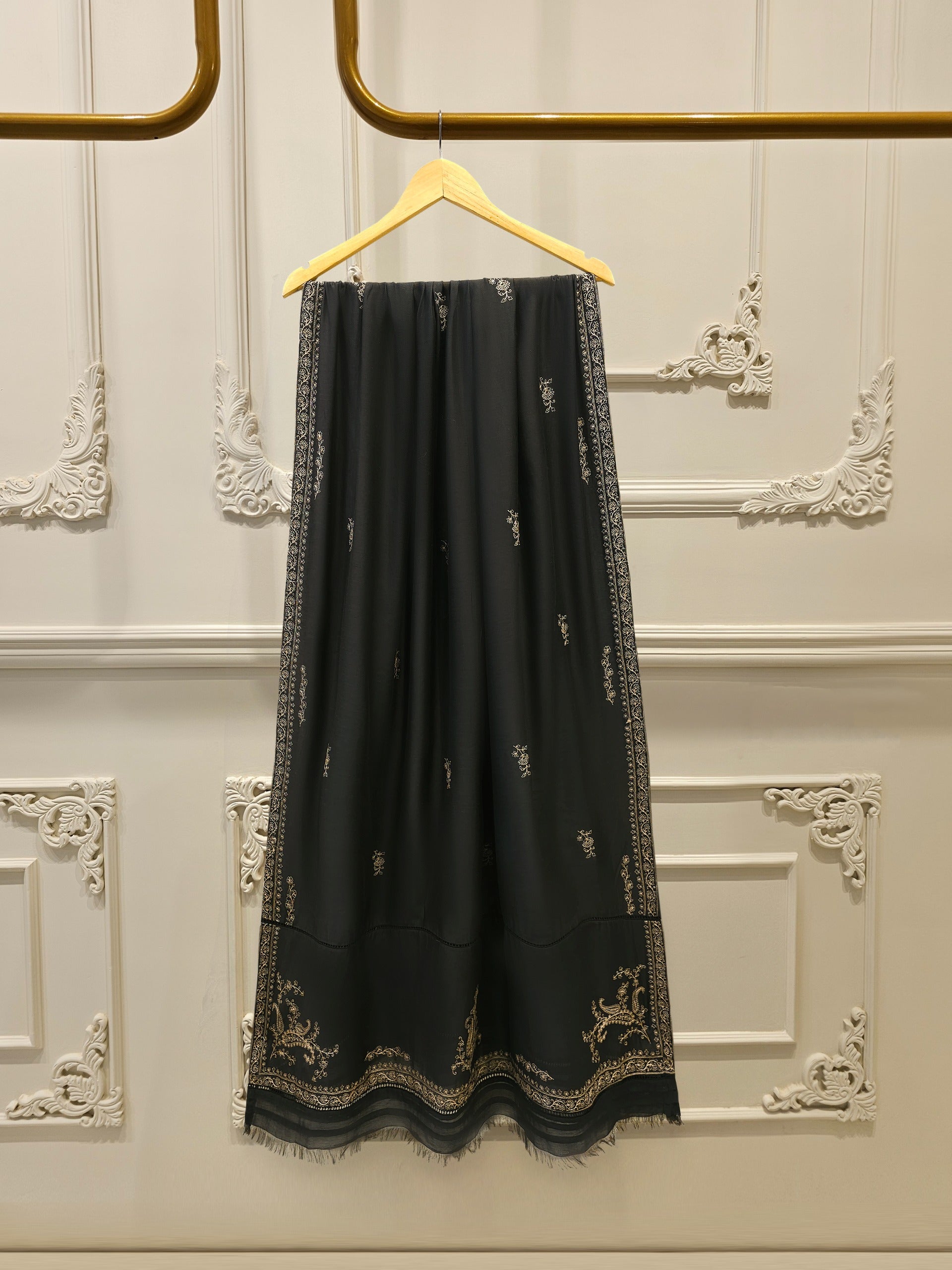 2 Piece - Embroidered Kora Cotton Suit S114119