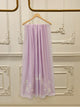 Hand Block Printed Pure Cotton Net Dupatta D000245