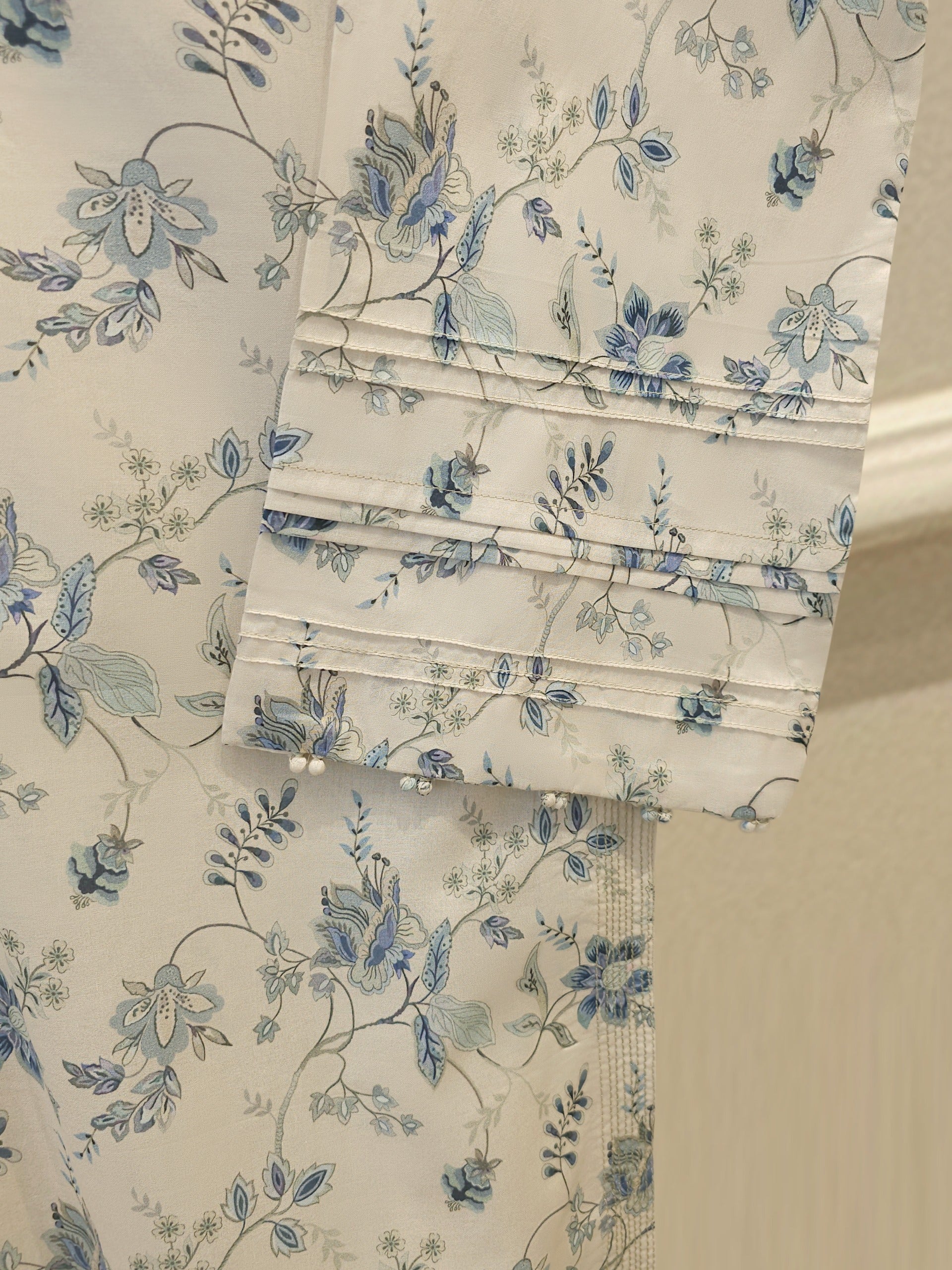 Digital Printed Cambric Shirt S114243