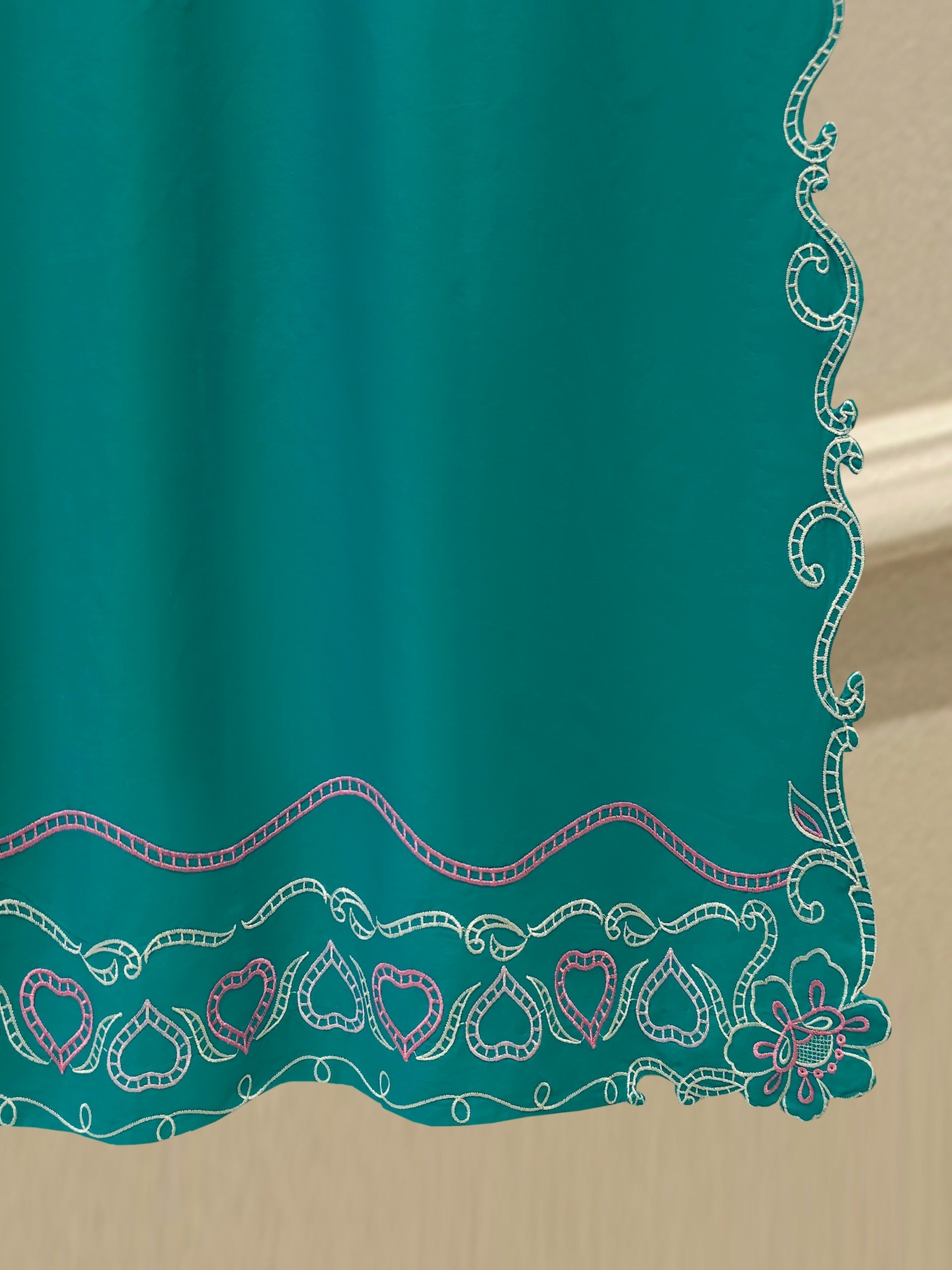 3 Piece - Embroidered Cambric Suit S114636