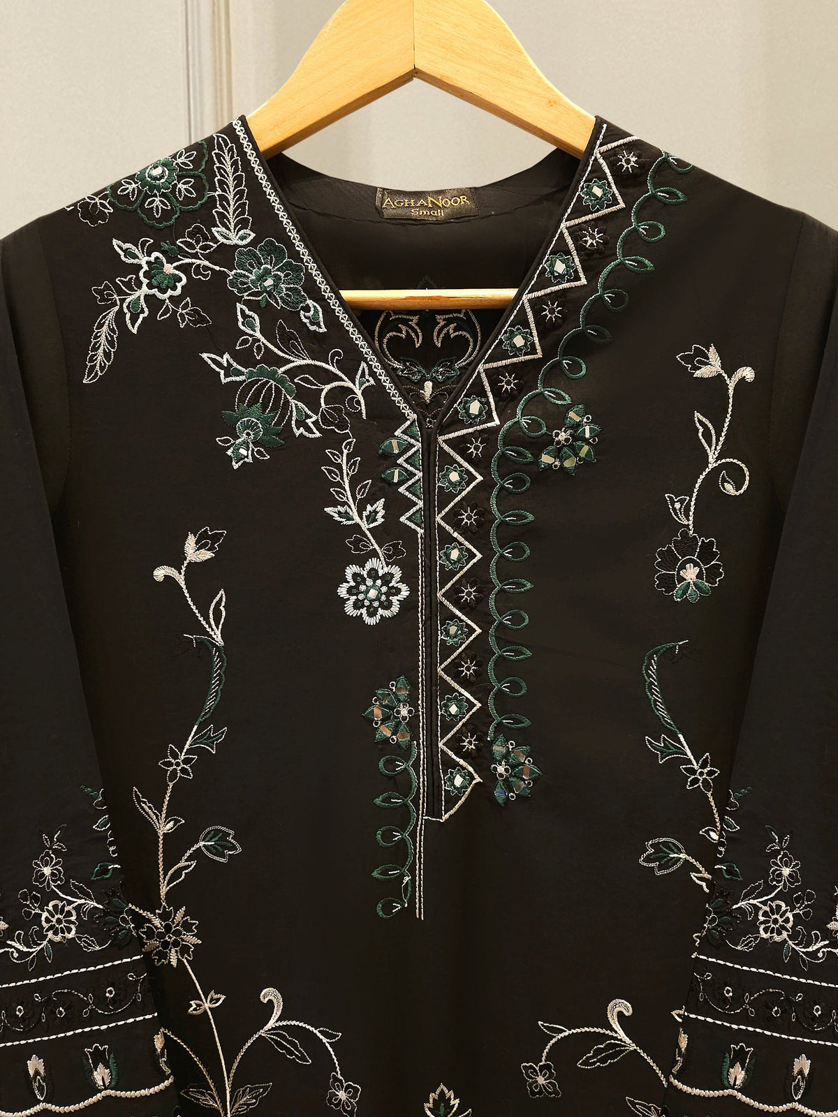 2 Piece - Embroidered Cambric Suit S114672
