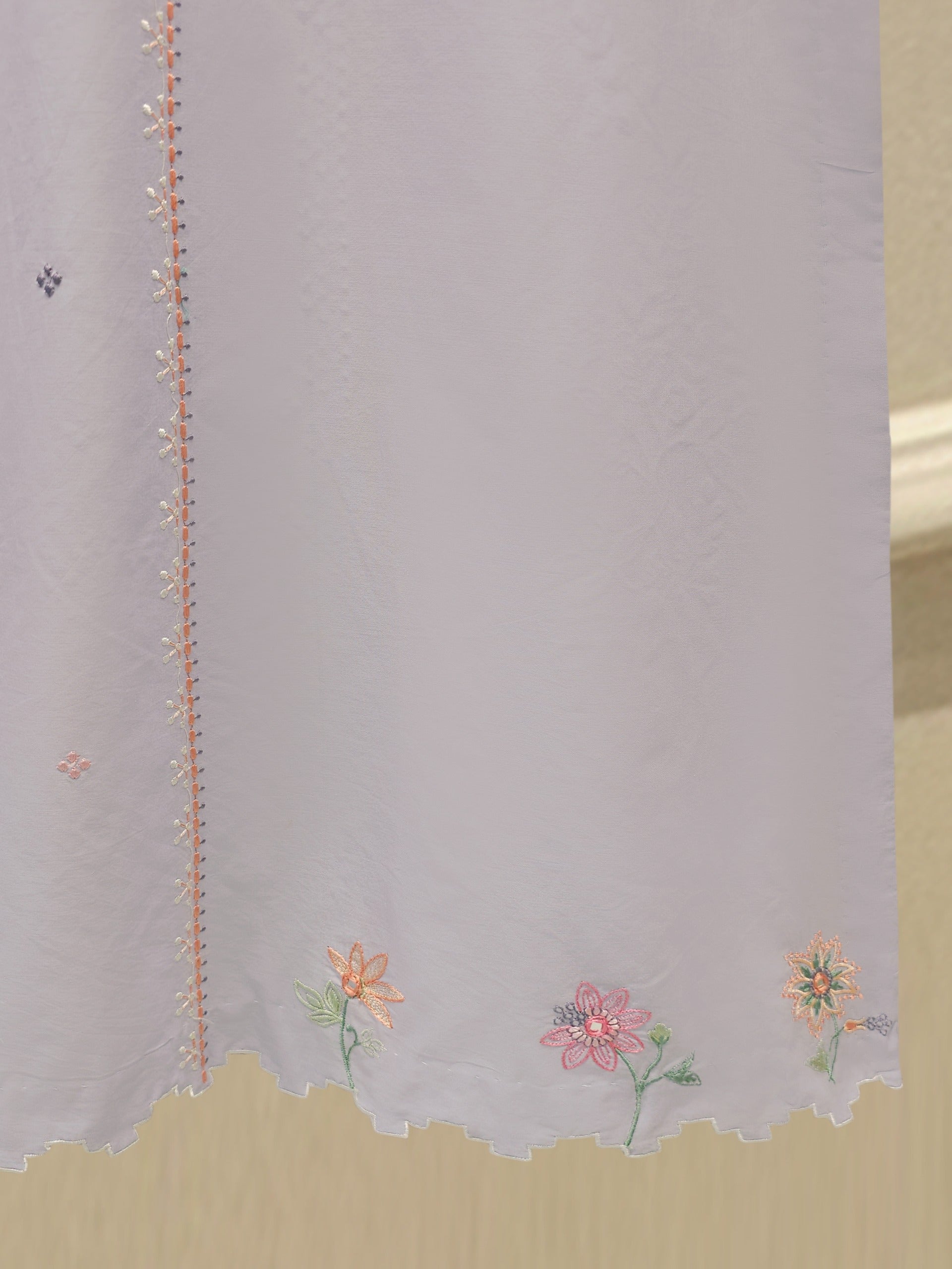 2 Piece - Embroidered Cambric Suit WS00342