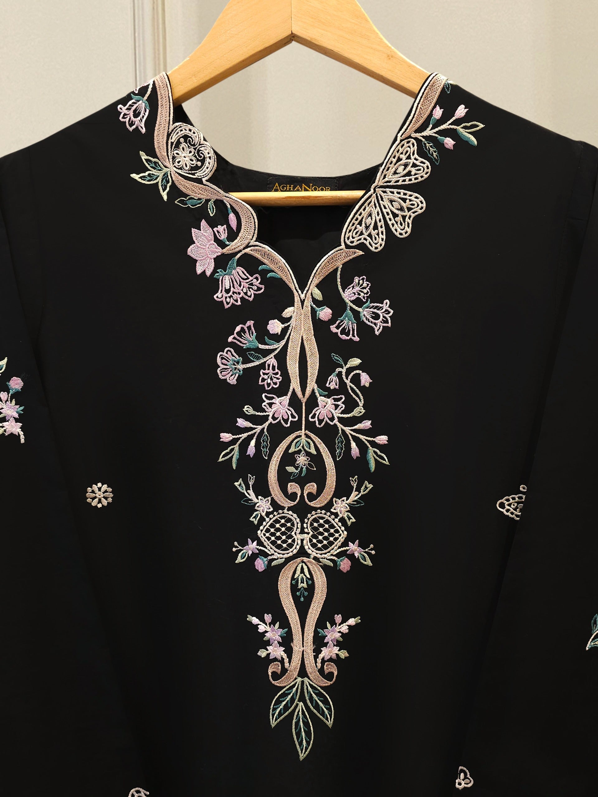 2 Piece - Embroidered Cambric Suit S114862