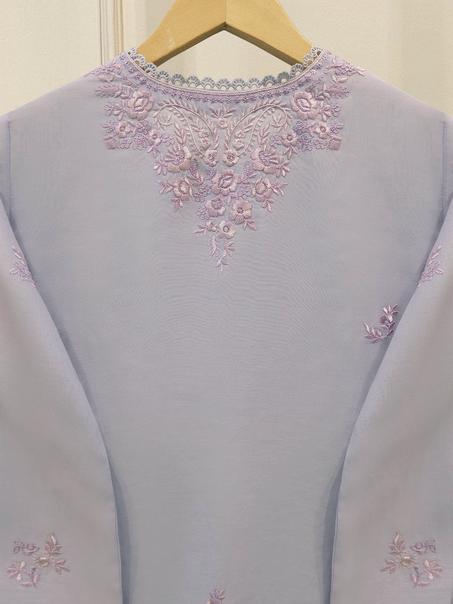 Embroidered Kora Cotton Shirt S114887
