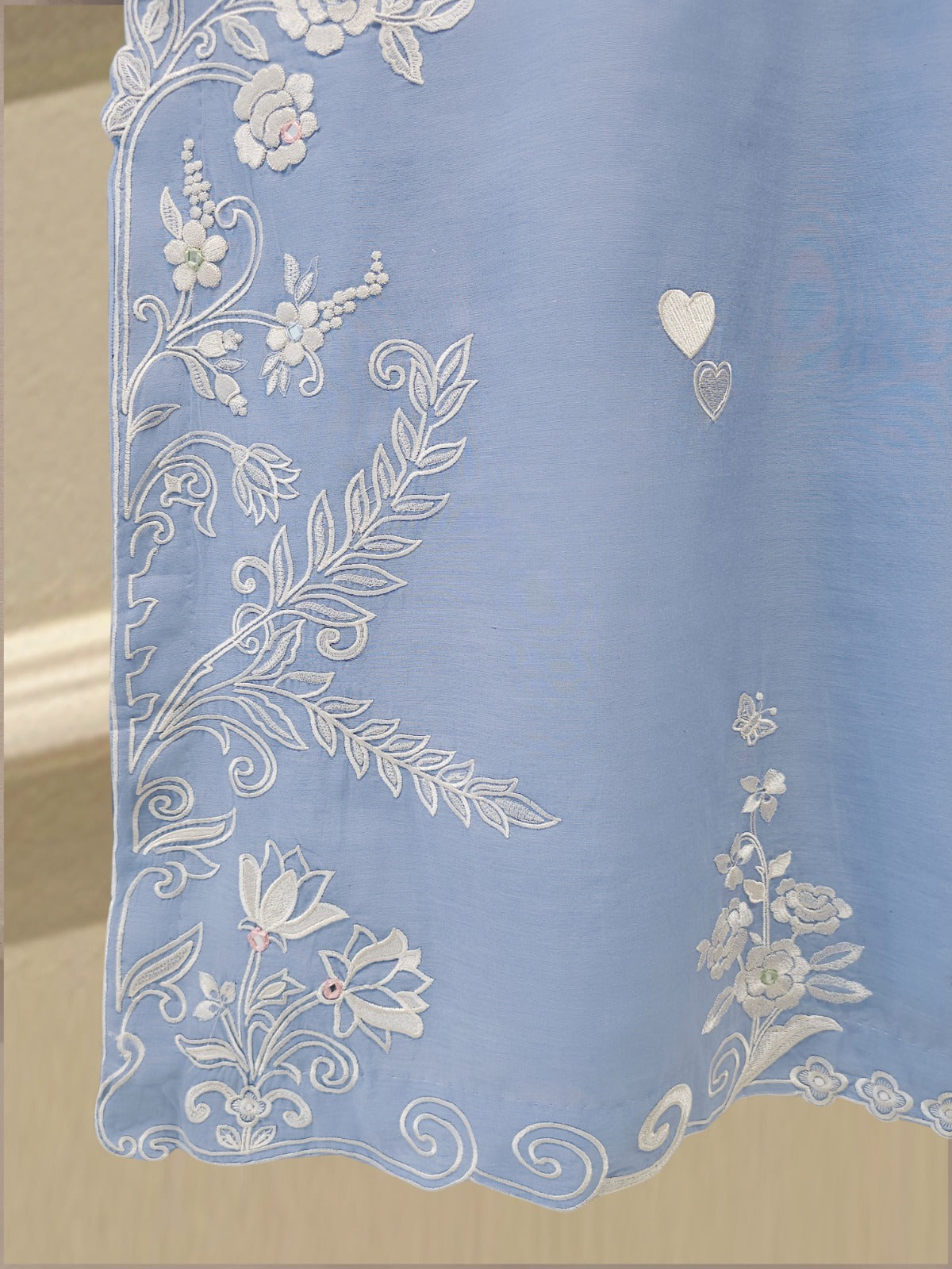 Embroidered Kora Cotton Shirt S114926