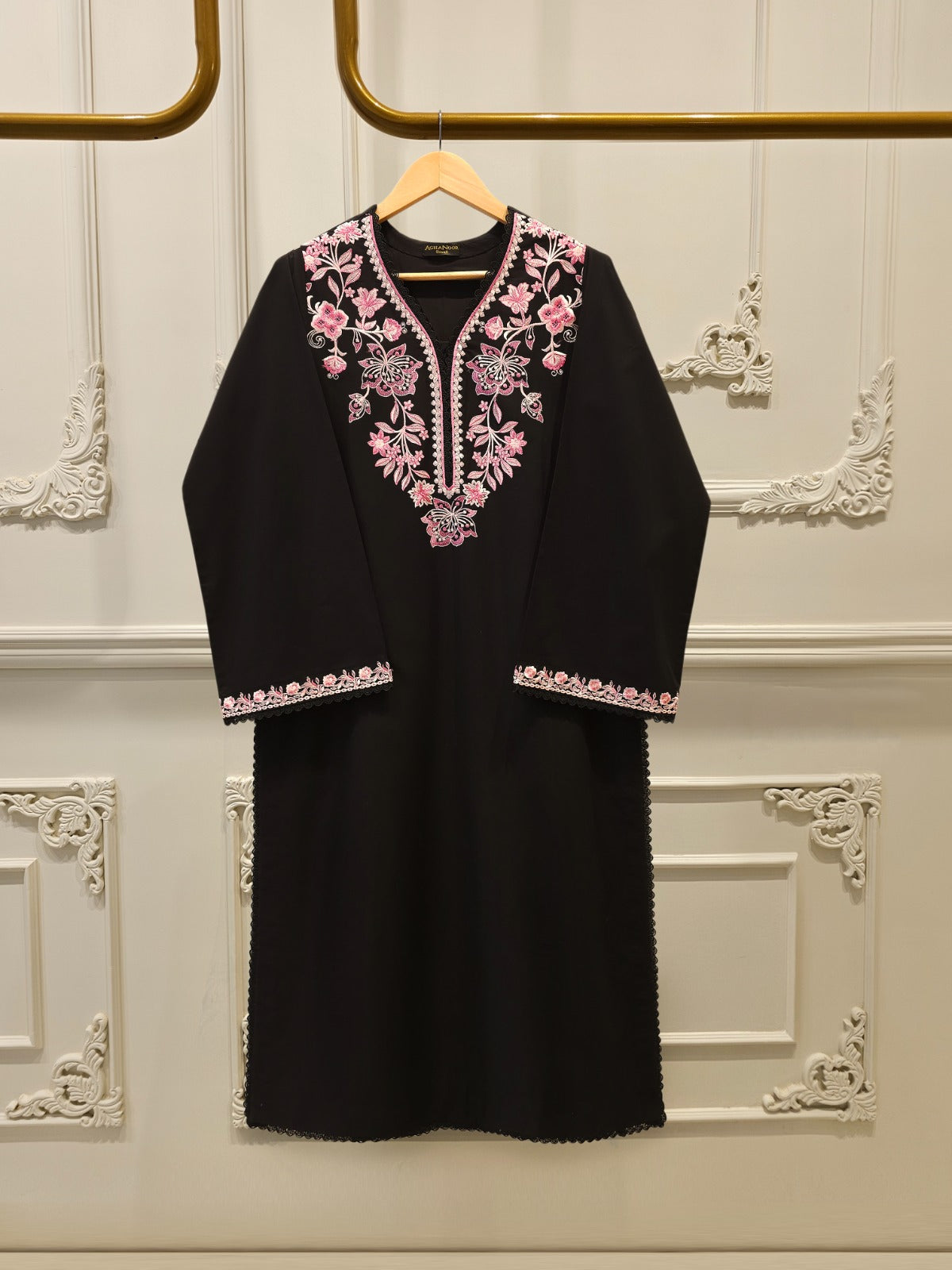 2 Piece - Embroidered Cambric Suit S114915
