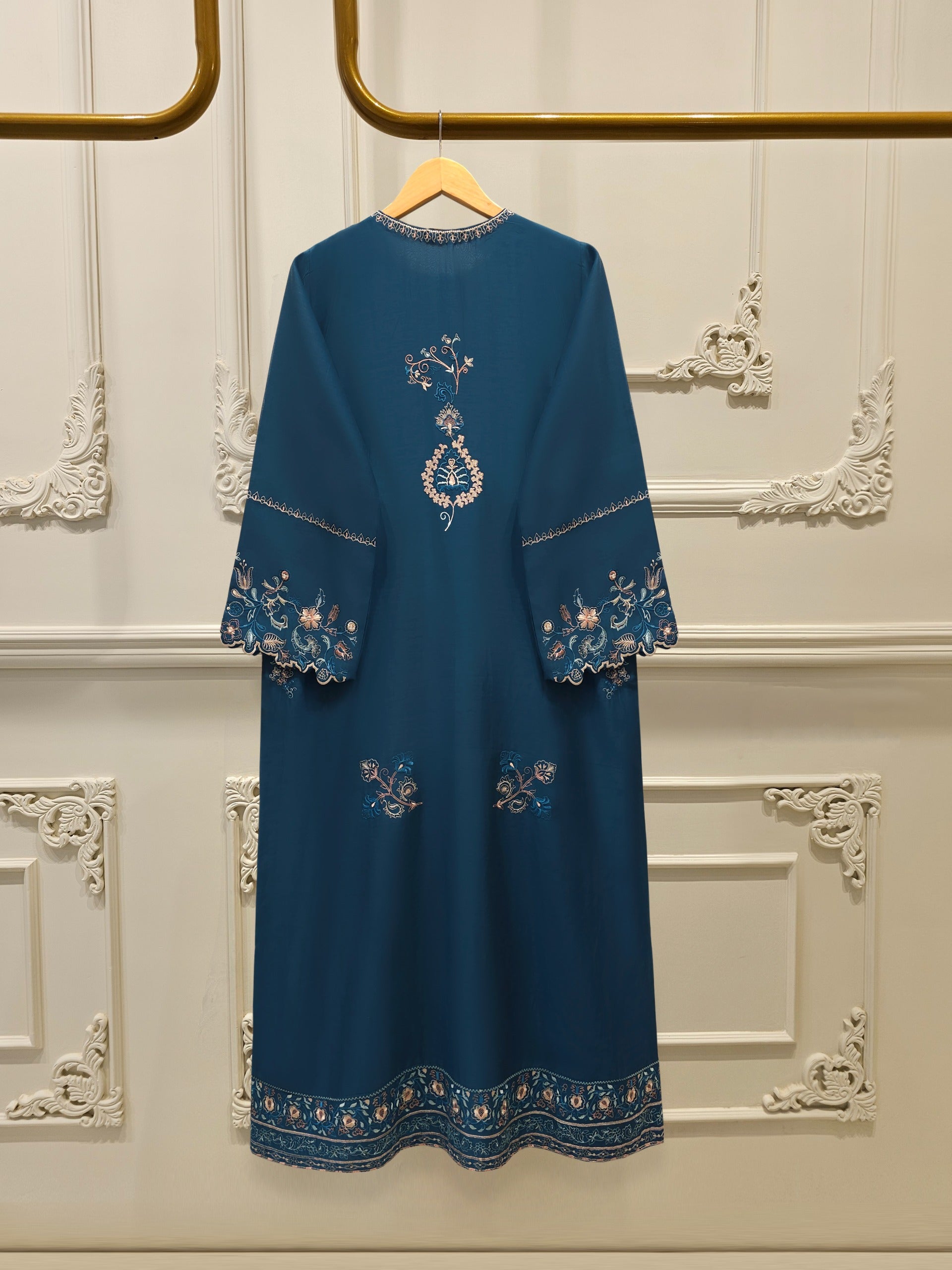Embroidered Kora Cotton Shirt S113275