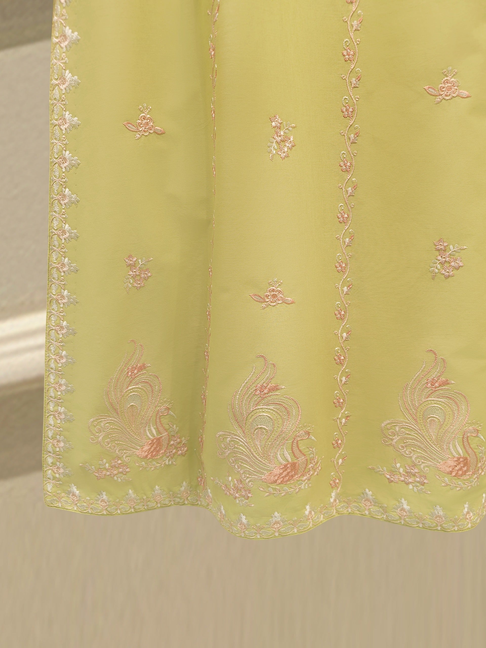 3 Piece - Embroidered Cambric Suit S115137